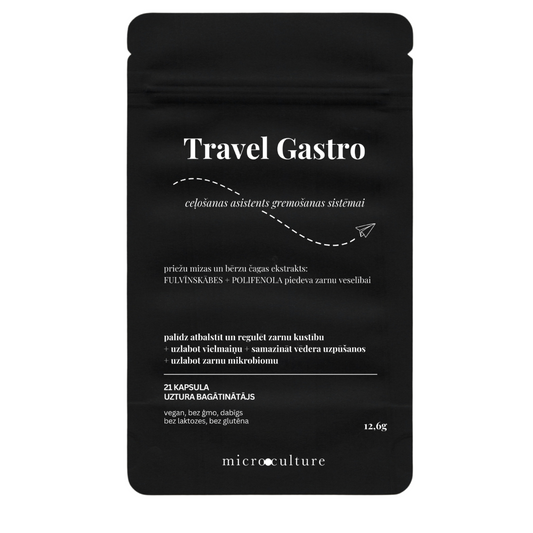 Travel Gastro - ceļošanas asistents gremošanas sistēmai