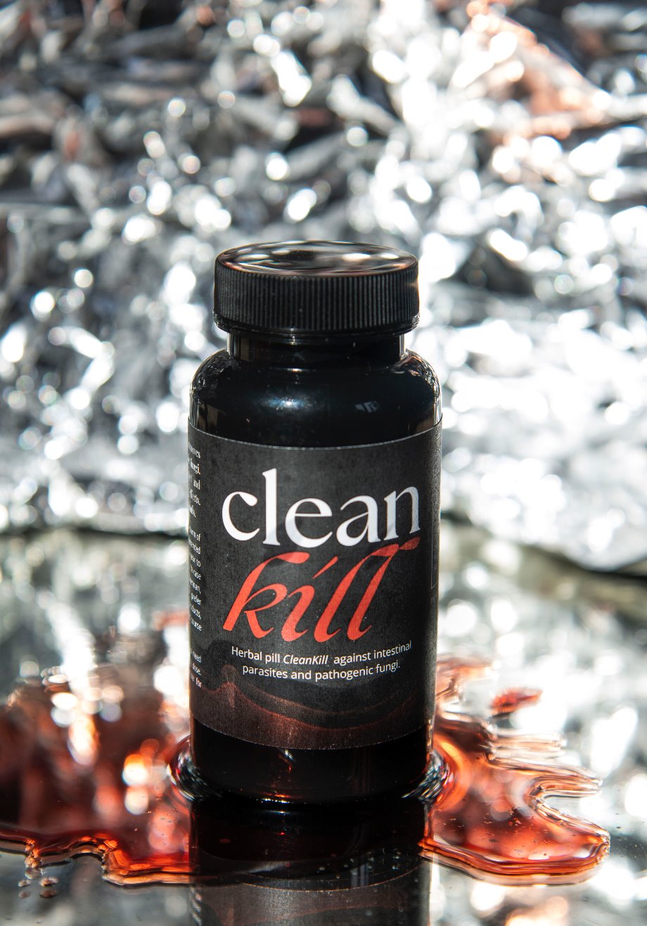 Clean Kill - pretparazītu zāļu tabletes sula microculturelab